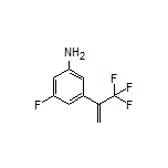 3-Fluoro-5-[1-(trifluoromethyl)vinyl]aniline