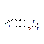 2-Methyl-4-(trifluoromethoxy)-1-[1-(trifluoromethyl)vinyl]benzene