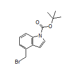 4-(溴甲基)-1-Boc-1H-吲哚