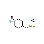 1,2-Diazaspiro[2.5]oct-1-en-6-ylmethanamine Hydrochloride