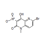 6-Bromo-4-hydroxy-1-methyl-3-nitro-1,5-naphthyridin-2(1H)-one