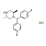 (2R,5S)-1-[Bis(4-fluorophenyl)methyl]-2,5-dimethylpiperazine Hydrochloride