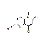 8-Chloro-5-methyl-6-oxo-5,6-dihydro-1,5-naphthyridine-2-carbonitrile