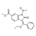 Methyl 1-Acetyl-3-[ethoxy(phenyl)methylene]-2-oxoindoline-6-carboxylate