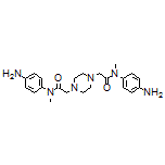 2,2’-(Piperazine-1,4-diyl)bis[N-(4-aminophenyl)-N-methylacetamide]