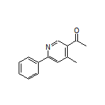 1-(4-Methyl-6-phenyl-3-pyridyl)ethanone