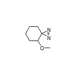 4-Methoxy-1,2-diazaspiro[2.5]oct-1-ene