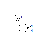 5-(Trifluoromethyl)-1,2-diazaspiro[2.5]oct-1-ene