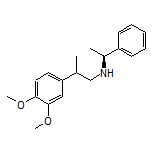 2-(3,4-Dimethoxyphenyl)-N-[(S)-1-phenylethyl]-1-propanamine