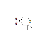 5,5-Dimethyl-6-oxa-1,2-diazaspiro[2.5]oct-1-ene