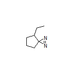 4-Ethyl-1,2-diazaspiro[2.4]hept-1-ene