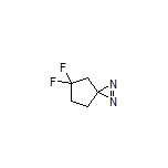 5,5-Difluoro-1,2-diazaspiro[2.4]hept-1-ene