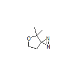 4,4-Dimethyl-5-oxa-1,2-diazaspiro[2.4]hept-1-ene