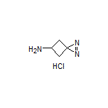 1,2-Diazaspiro[2.3]hex-1-en-5-amine Hydrochloride