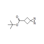 tert-Butyl 1,2-Diazaspiro[2.3]hex-1-ene-5-carboxylate