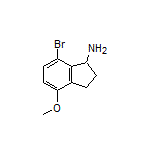 1-Amino-7-bromo-4-methoxyindane