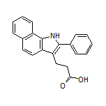 3-(2-Phenyl-1H-benzo[g]indol-3-yl)propanoic Acid