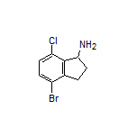 1-Amino-4-bromo-7-chloroindane