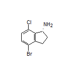 (R)-1-Amino-4-bromo-7-chloroindane