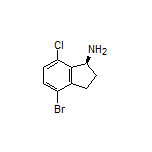 (S)-1-Amino-4-bromo-7-chloroindane