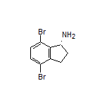 (R)-1-Amino-4,7-dibromoindane