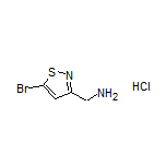 (5-Bromo-3-isothiazolyl)methanamine Hydrochloride