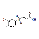 (E)-3-[(3-Chloro-4-methylphenyl)sulfonyl]acrylic Acid