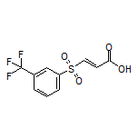 (E)-3-[[3-(Trifluoromethyl)phenyl]sulfonyl]acrylic Acid