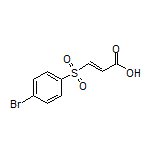 (E)-3-[(4-Bromophenyl)sulfonyl]acrylic Acid