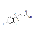 (E)-3-[(2,4-Difluorophenyl)sulfonyl]acrylic Acid