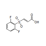 (E)-3-[(2,6-Difluorophenyl)sulfonyl]acrylic Acid