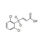 (E)-3-[(2,6-Dichlorophenyl)sulfonyl]acrylic Acid