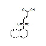 (E)-3-(Naphthalen-1-ylsulfonyl)acrylic Acid