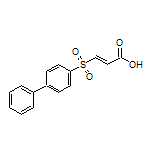 (E)-3-([1,1’-Biphenyl]-4-ylsulfonyl)acrylic Acid