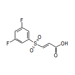 (E)-3-[(3,5-Difluorophenyl)sulfonyl]acrylic Acid