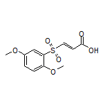 (E)-3-[(2,5-Dimethoxyphenyl)sulfonyl]acrylic Acid