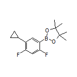 5-Cyclopropyl-2,4-difluorophenylboronic Acid Pinacol Ester