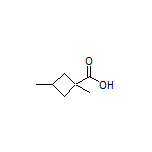 1,3-Dimethylcyclobutanecarboxylic Acid