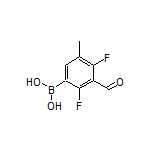 2,4-Difluoro-3-formyl-5-methylphenylboronic Acid