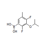 2,4-Difluoro-3-isopropoxy-5-methylphenylboronic Acid