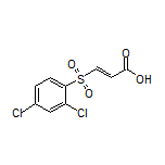 (E)-3-[(2,4-Dichlorophenyl)sulfonyl]acrylic Acid