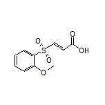 (E)-3-[(2-Methoxyphenyl)sulfonyl]acrylic Acid