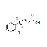 (E)-3-[(2-Iodophenyl)sulfonyl]acrylic Acid