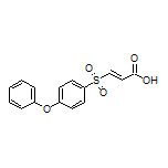 (E)-3-[(4-Phenoxyphenyl)sulfonyl]acrylic Acid