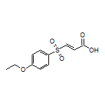 (E)-3-[(4-Ethoxyphenyl)sulfonyl]acrylic Acid