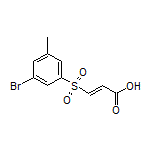 (E)-3-[(3-Bromo-5-methylphenyl)sulfonyl]acrylic Acid