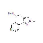 2-[1-Methyl-3-(4-pyridyl)-4-pyrazolyl]ethanamine