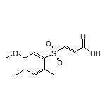 (E)-3-[(5-Methoxy-2,4-dimethylphenyl)sulfonyl]acrylic Acid