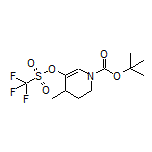 1-Boc-4-methyl-1,4,5,6-tetrahydro-3-pyridyl Trifluoromethanesulfonate