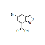 5-Bromobenzo[c]isothiazole-7-carboxylic Acid